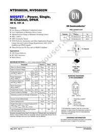NVD5802NT4G-TB01 Datasheet Cover