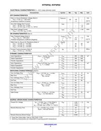 NVF6P02T3G Datasheet Page 2