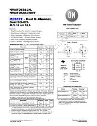 NVMFD5853NWFT1G Datasheet Cover