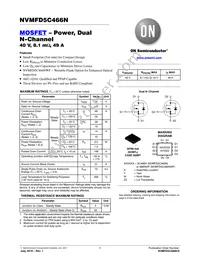 NVMFD5C466NWFT1G Datasheet Cover