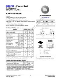 NVMFD5C672NLT1G Datasheet Cover