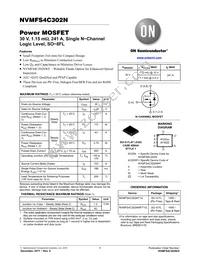 NVMFS4C302NWFT1G Datasheet Cover