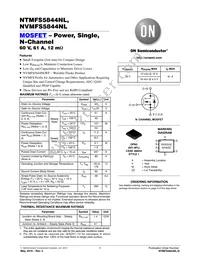 NVMFS5844NLWFT1G Datasheet Cover