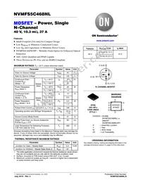 NVMFS5C468NLWFT3G Datasheet Cover