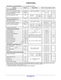 NVMFS5C628NLWFT3G Datasheet Page 2