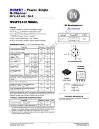 NVMYS4D1N06CLTWG Datasheet Cover