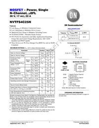 NVTFS4C25NTAG Datasheet Cover