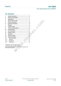 NX138BKVL Datasheet Page 16