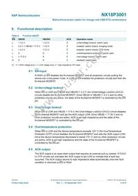 NX18P3001UKZ Datasheet Page 4