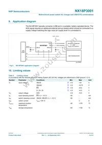 NX18P3001UKZ Datasheet Page 5