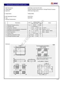 NX2016SA-24.9231M-CHP-CZS-9 Datasheet Cover