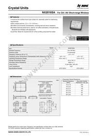 NX2016SA-48M-EXS00A-CS08927 Datasheet Cover