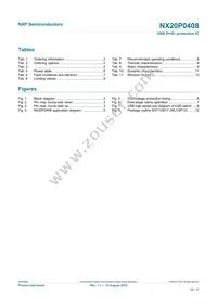 NX20P0408UKZ Datasheet Page 16