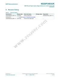 NX20P3483UKAZ Datasheet Page 6