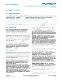 NX20P3483UKAZ Datasheet Page 7