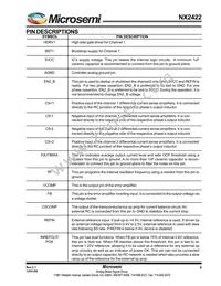 NX2422CMTR Datasheet Page 5