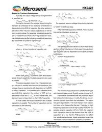 NX2422CMTR Datasheet Page 9