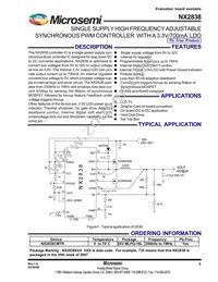 NX2838CMTR Datasheet Cover