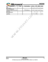 NX2838CMTR Datasheet Page 4