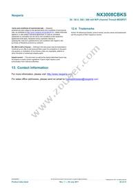 NX3008CBKS Datasheet Page 20