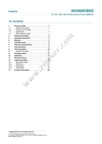 NX3008CBKS Datasheet Page 21