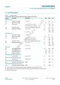 NX3008CBKV Datasheet Page 3