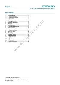 NX3008CBKV Datasheet Page 21