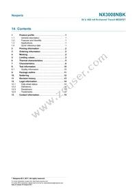 NX3008NBKVL Datasheet Page 16