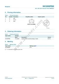 NX3008PBK Datasheet Page 2