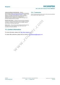 NX3008PBK Datasheet Page 15