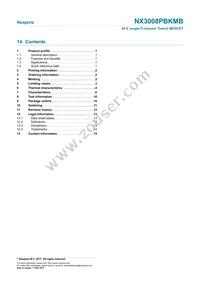 NX3008PBKMB Datasheet Page 15