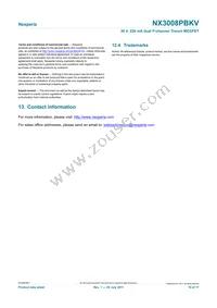 NX3008PBKV Datasheet Page 16