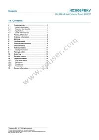 NX3008PBKV Datasheet Page 17