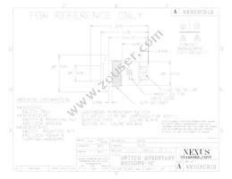 NX303CB1B-62 Datasheet Cover