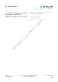 NX30P0121UKZ Datasheet Page 19