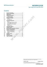 NX30P0121UKZ Datasheet Page 21