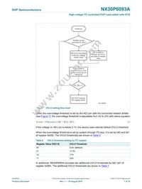 NX30P6093AUKZ Datasheet Page 7