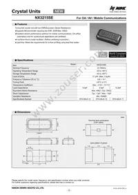 NX3215SE-32.768K-STD-MUA-18 Datasheet Cover