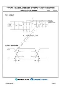 NX3241E0100.000000 Datasheet Page 4