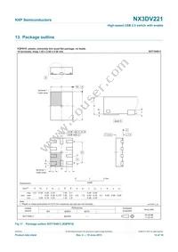 NX3DV221GM Datasheet Page 14