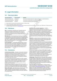 NX3DV2567HR-Q100X Datasheet Page 17