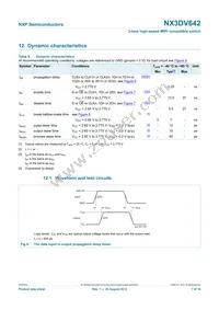 NX3DV642GU Datasheet Page 7