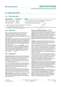 NX3L1G3157GW-Q100H Datasheet Page 19