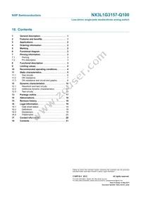 NX3L1G3157GW-Q100H Datasheet Page 21