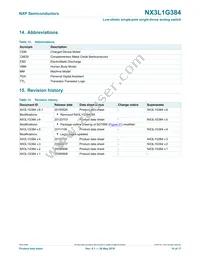 NX3L1G384GW Datasheet Page 14
