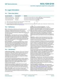 NX3L1G66GW-Q100H Datasheet Page 16