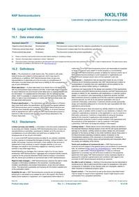 NX3L1T66GM Datasheet Page 18