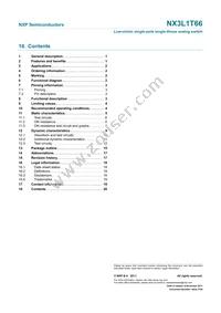 NX3L1T66GM Datasheet Page 20