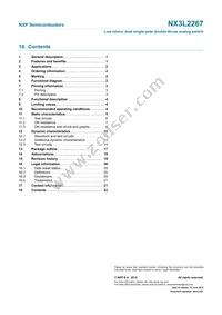 NX3L2267GM Datasheet Page 22