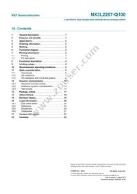 NX3L2267GU-Q100X Datasheet Page 22